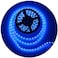 ALITOVE 164ft 5050 Blue LED Flexible Strip Ribbon Light Black PCB DC 12V 5M 300 LEDs Waterproof IP65 for Home Garden Commercial Area Lighting Without Power Supply