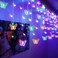 SunKite 120 LED 20FT Butterfly Curtain Fairy Lights USB Pluged 8 Modes Starry Twinkle Icicle String Lights with Remote Timer Waterproof for Kids Bedroom Christmas Wedding Party DormMulticolor2