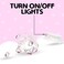 Silver Buffalo Hello Kitty Face with Pink Bow 20ct Decorative String Lights 7 Feet Long Battery Powered Batteries Not Included Pink LED Indoor Use Only