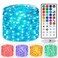 Homestarry Fairy Lights USB Plug in 33ft 100LEDs with Remote Warm White 20 Color Changing Light Twinkle Firefly String Lights for Bedroom Party Wedding Christmas Tapestry Multicolor Colors