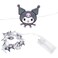 Silver Buffalo Sanrio Hello Kitty and Friends Kuromi 20ct Decorative String Lights 7 Feet Long Battery Powered 2 AA Batteries Included Cool White LED Indoor Use Only