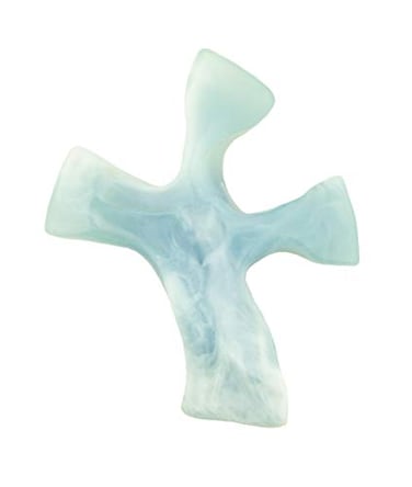 VILLAGE GIFT IMPORTERS Clinging Cross The Original by Not So Plain Jane Glacier Blue