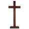 ARCHOBAN 128 Wooden Cross Standing or Hanging Christian Cross Solid Wood Wall Cross for Home or Prayer Room