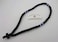 Mastic of Chios Blessed Handmade 100 Knots Prayer Rope Greek Russian Komboskoini Christian Orthodox Black with Blue Beads and Black Cross from Mt Athos