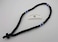 Mastic of Chios Blessed Handmade 100 Knots Prayer Rope Greek Russian Komboskoini Christian Orthodox Black with Blue Beads and Black Cross from Mt Athos