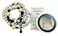 Westmon Works Baseball Rosary Deluxe Set Sports Ball Beads with Holy Card in a Protective Jar
