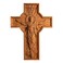 BGCOPPER Jesus Crucifix Wall Cross Handmade Wooden Cross for Wall Decor for Home Room Christmas Gift