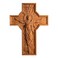 BGCOPPER Jesus Crucifix Wall Cross Handmade Wooden Cross for Wall Decor for Home Room Christmas Gift
