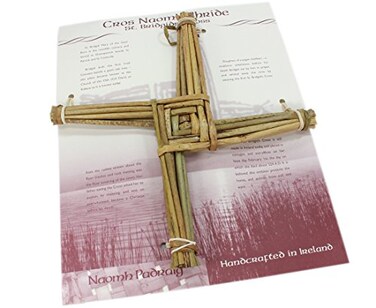 Biddy Murphy St Brigids Cross Hanging 10 x 10 x 1 Made in Ireland