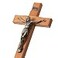 ARCHOBAN 10 Crucifix Wall Cross Catholic Wooden Jesus Christ Cross for Wall or Prayer Room Solid Wood Home Decor