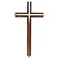 ACHIBANG 10 Wooden Cross for Wall Modern Minimalist Wall Cross for Home Decor and Blessing Catholic Gifts