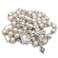 Jirehjill Rosary Beads Catholic for Woman White Natural Real Pearl Rosary Beads