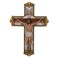 DevotedWalls Trinity Crucifix Wall Cross HandCarfted Catholic Crucifix Hand Painted Wall Catholic Art for Home Blessing Holy Trinity Jesus Cross for Wall DecorResin 8 Atrio with God Religious Crucifix