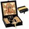 FUNPAR Lazo Para Boda Catolica Crystal Wedding Lasso for Ceremony Catholic Lazo De Bodas Para Los Novios Wedding Crystal Rosary GiftGold