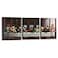 Pacimo The Last Supper Painting Prints on Canvas Last Supper Wall Art Decor for Living Room Modern 3 Panels Jesus Pictures Posters Giclee Gallery Wrap Artwork Stretched Framed Ready to Hang 12 x 16 x