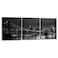 Pacimo New York Brooklyn Bridge Canvas Wall Art 3 Panels Night View Modern Landscape Artwork Cityscape Pictures Prints on Canvas Wall Decor for Home Office Decoration 12 x 16 inch x 3
