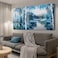 Arjun Tree Large Canvas Wall Art for Living Room Landscape Picture Nature Forest Painting Bedroom Big Size Artwork Textured Framed Home Office Dining Room Wall Dcor 58x29