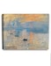 DECORARTS Impression Sunrise Claude Monet Art Reproduction Giclee Canvas Prints Wall Art for Home Decor 20x16