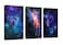 arteWOODS Canvas Wall Art Outer Space Fantastic Artwork Nebula Galaxy Canvas Art Contemporary Artwork Picture Prints for Home Wall Decor 16 x 24 x 3 Panels