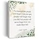 YeleY Inspirational Print Positive Ive Learned That People Will Forget What You Said Paintings Canvas Wall Art Poster Artwork Ready to Hang Modern Home Office Decor