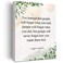 YeleY Inspirational Print Positive Ive Learned That People Will Forget What You Said Paintings Canvas Wall Art Poster Artwork Ready to Hang Modern Home Office Decor