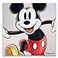Open Road Brands Disney Mickey Mouse Sketch Gallery Wrapped Canvas Wall Decor Classic Mickey Mouse Wall Art for Home