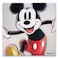 Open Road Brands Disney Mickey Mouse Sketch Gallery Wrapped Canvas Wall Decor Classic Mickey Mouse Wall Art for Home