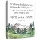 OTINGQD Hope And Future Jeremiah 2911 Canvas Wall ArtBible Verse Scripture Canvas Painting Prints for Christian Home Bedroom Office Church Religious Wall Decor