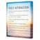 JANLAN Daily Affirmation Wall ArtInspirational Wall Decor for OfficeMotivational Canvas Wall Art for Home Office