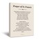 Hijie Inspirational Prayer of St Francis Quote Saint Francis Peace Prayer Poster Canvas Wall Art Painting Ready to Hang for HomeBedroomLiving Room Decor Prayer Print Christian Wall Decor Canvas Gifts