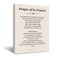 Hijie Inspirational Prayer of St Francis Quote Saint Francis Peace Prayer Poster Canvas Wall Art Painting Ready to Hang for HomeBedroomLiving Room Decor Prayer Print Christian Wall Decor Canvas Gifts
