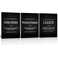 KAWAHONE Motivation Wall Poster Framed Inspirational Leader Confidence Perseverance Quotes Canvas Wall Art Positive Picture Background Success Wall Hanging for Home Office Workplace 12 Wx16 Hx3Pcs
