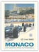 Pacifica Island Art 24th Monaco Car Racing Grand Prix Poster Vintage Art Print Unframed 9 x 12 in