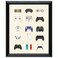 Simimi art Retro Video Game PostersVideo Gaming Posters for Gamer Room DecorGamer Decor for Boys Room8x10 With frame