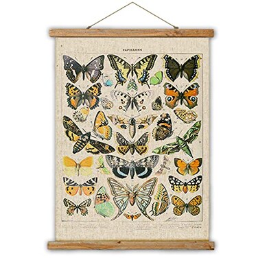 ABoby Hanging Posters Decorative Wall Art Prints Fabric Tapestries With Wood Frames Ready to Hang 16 x 24 x 1 Panels Artwork 11
