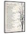 RCVTVPV Desiderata Poem Wall ArtInspirational Desiderata Poster By Max Ehrmann Canvas Wall Art For Home Office Framed Ready to Hang 8x12