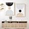 Tanmart Mid Century Modern Wall Art Prints Set of 2 Neutral Abstract Geometric Wall Art Boho Canvas Prints Mid Century Eoind Wall Decor Modern Abstract Pictures Artwork for Home Room 16x24 Inch Unfram