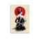 XDTIOPIMY Retro Asian Japanese Wall Art Canvas Poster Geisha Samurai Canvas Print Wall Decor Unframed 16x24 Inches