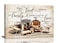 jerkboo Christian Kitchen Wall Art Coffee Bread Wall Decor Rustic Coffee Theme Bless Motivational Quotes Dining Room Picture Canvas Prints Framed Modern Artwork for Home Living Room Restaurant Kitchen