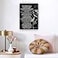 Anypicrt Japanese Samurai Wall Art Framed Life Rules Wall Art Quotes Prints Black Motivational Poster For Room Decor Framed 12x18 inch