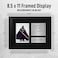 HWC Trading Dave Prowse James Earl Jones USL Framed Signed Printed Autograph Star Wars Darth Vader Print Photo Picture Display US Letter Size
