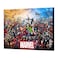 Open Road Brands Marvel Character Collage Gallery Wrapped Canvas Wall Decor Large Marvel Wall Art for Man Cave Teen Room or Movie Room