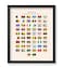Poster Master Flags of Africa Poster African Countries Capitals Print Learning Materials Art Flag Art Gift for Students Teachers Decor for Classroom or Library 8x10 UNFRAMED Wall Art