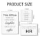 Nvhai HR Office Decor Human Resources Office Artwork Wall Decor Modern Human Resource Posters Set of 6 Framed Canvas Funny HR Gifts