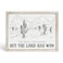 Putuo Decor Bohemian Western Wall Decor Artistic Cowboy Prints Square Wall Pediments for Living Room and Hallway Cactus