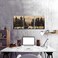 WELMECO Rustic Cabin Decor Bear Wall Art Framed Canvas Art Farmhouse Bedroom Bathroom Living Room Decor 12x16 x 3Pieces