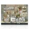 Dazzlewall Rustic Farmhouse Kitchen Wall Art Country Farm Kitchen Pictures Motivational Canvas Poster for Kitchen Dining Room 12x16in Unframed
