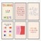 Yaasilinage 6pcs Mental Health Canvas Wall Art You Can Do Hard Things Positive Affirmations Poster Everyone Is Welcome Here Encouraging Print Circle of Control Therapy Office Wall Decor 8x12in Unframe