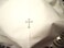 Integrity Designs White Linen Altar Cloth with Silver Cross Embroidery 18 inches Square