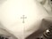 Integrity Designs White Linen Altar Cloth with Silver Cross Embroidery 18 inches Square